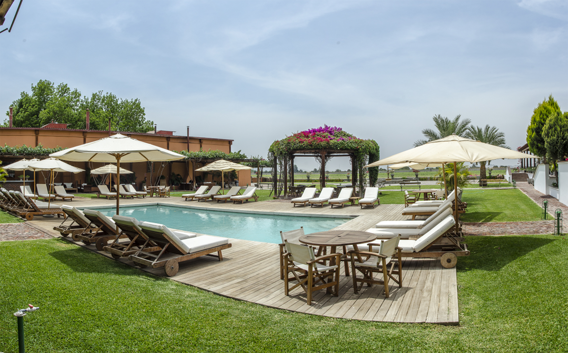 Hotel Viñas Queirolo Piscina de dia